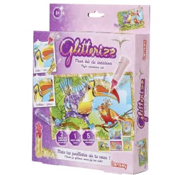 Kit création paillette Glitterizz 5 images
