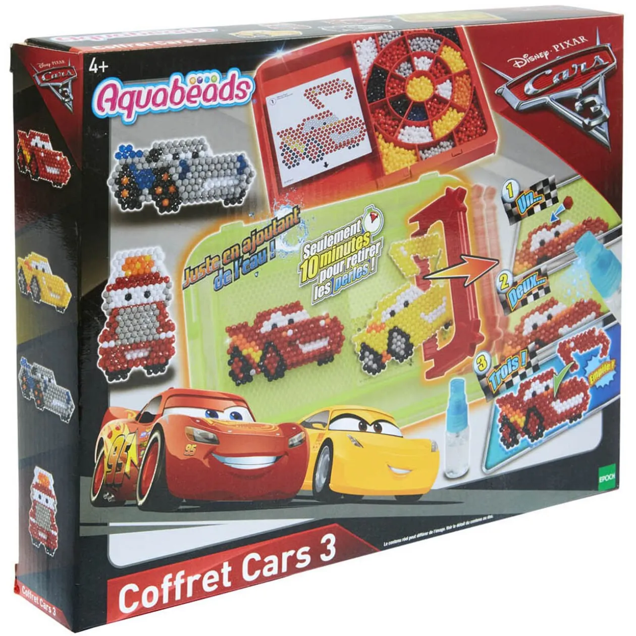 Kit création perles eau Cars 3 Aquabeads Disney Pixar