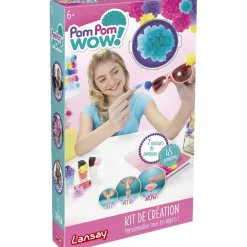 Kit création Pom Pom Wow pompons x45