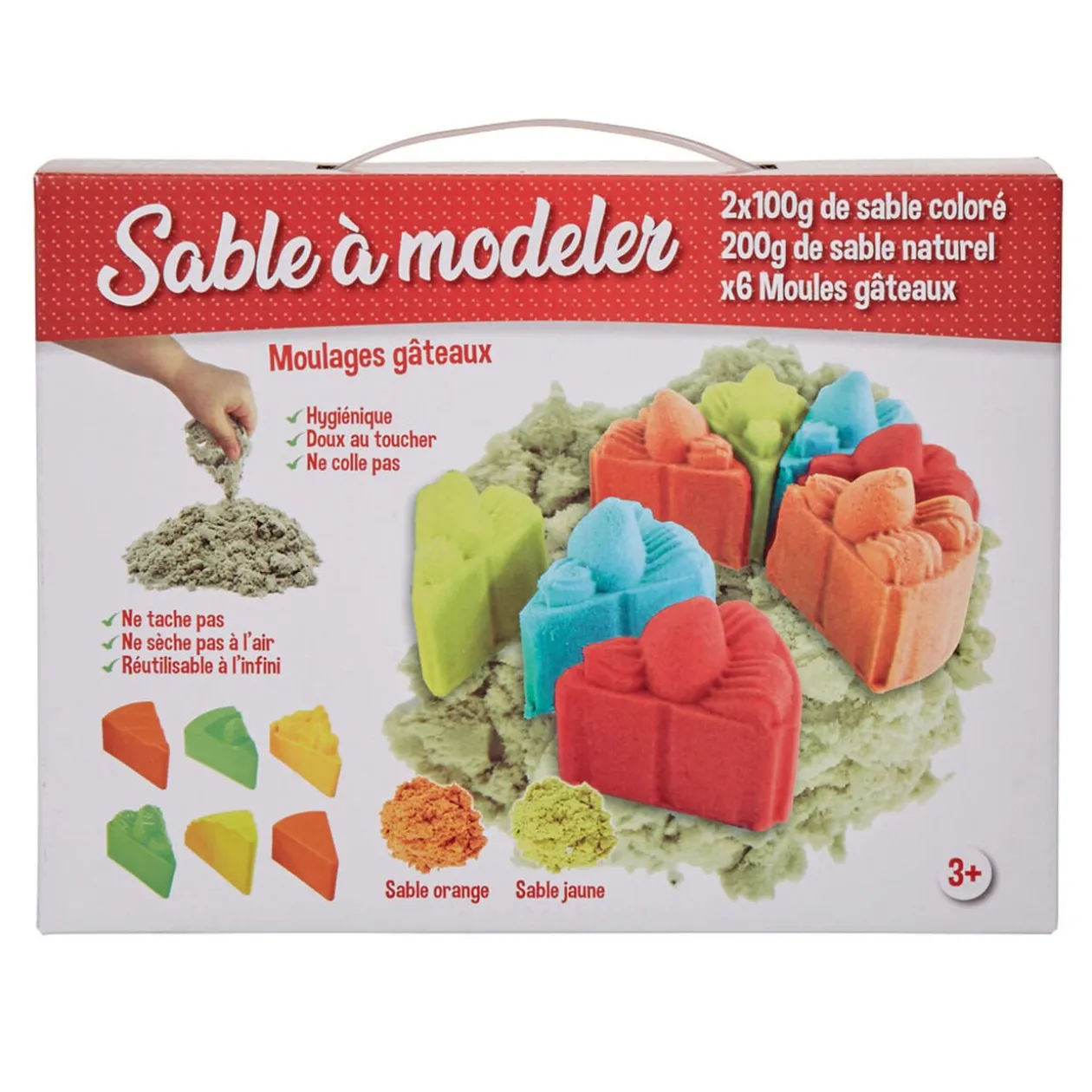 Kit création sable à modeler