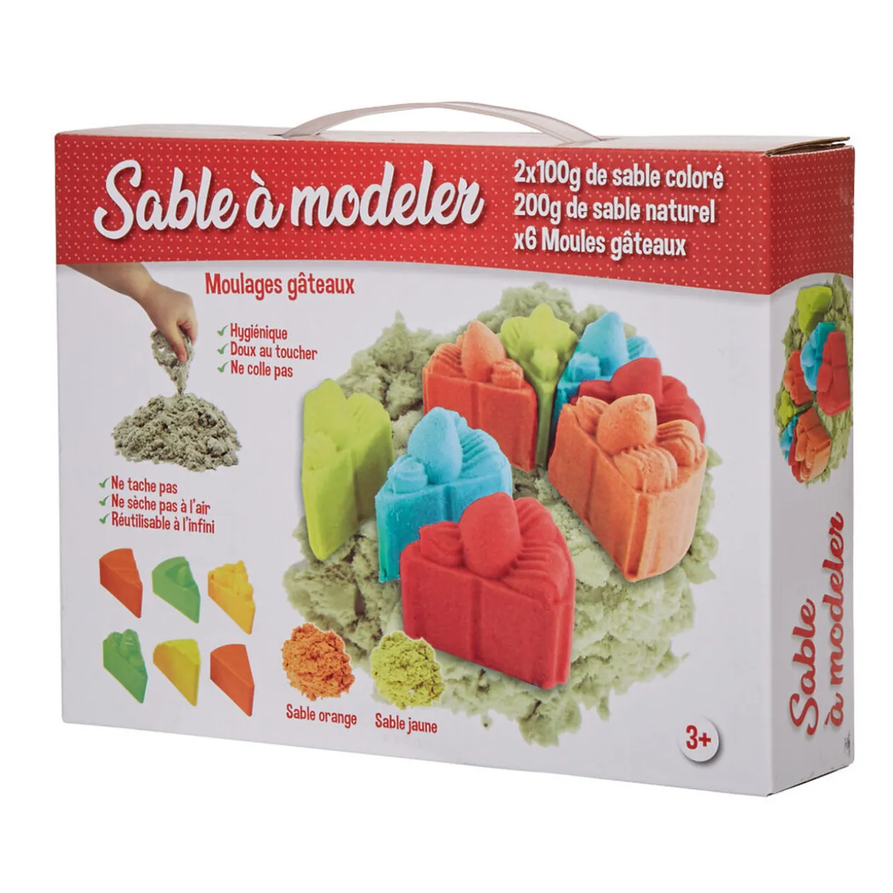 Kit création sable à modeler