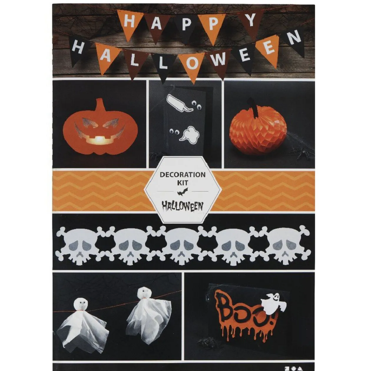 Kit décoration Halloween 28 pièces