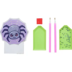 Kit décoration Halloween broderie diamant lumineux