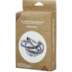 Kit de création bracelet bleu chic