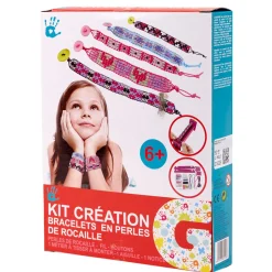 Kit de création bracelets en perles de rocaille