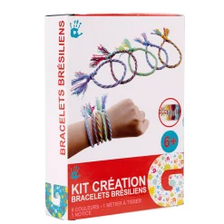 Kit de création de bracelets brésiliens