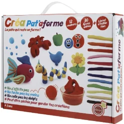 Kit de création pâte à modeler 12 couleurs