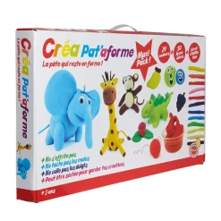 Kit de création pâte à modeler 24 couleurs