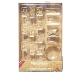 Kit de fabrication de bijoux doré