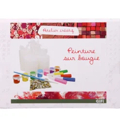 Kit de peinture sur bougie