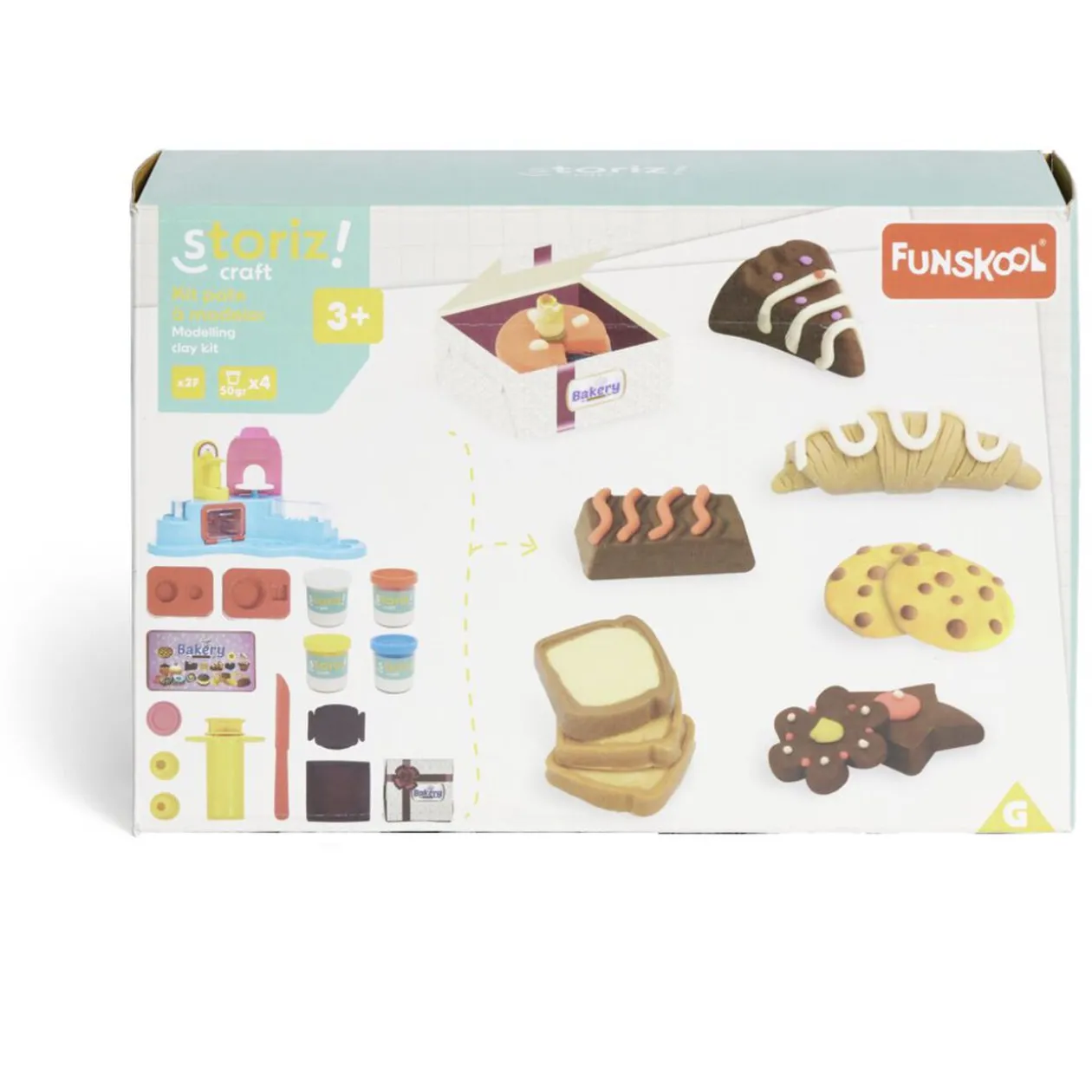 Kit de pâte à modeler boulangerie