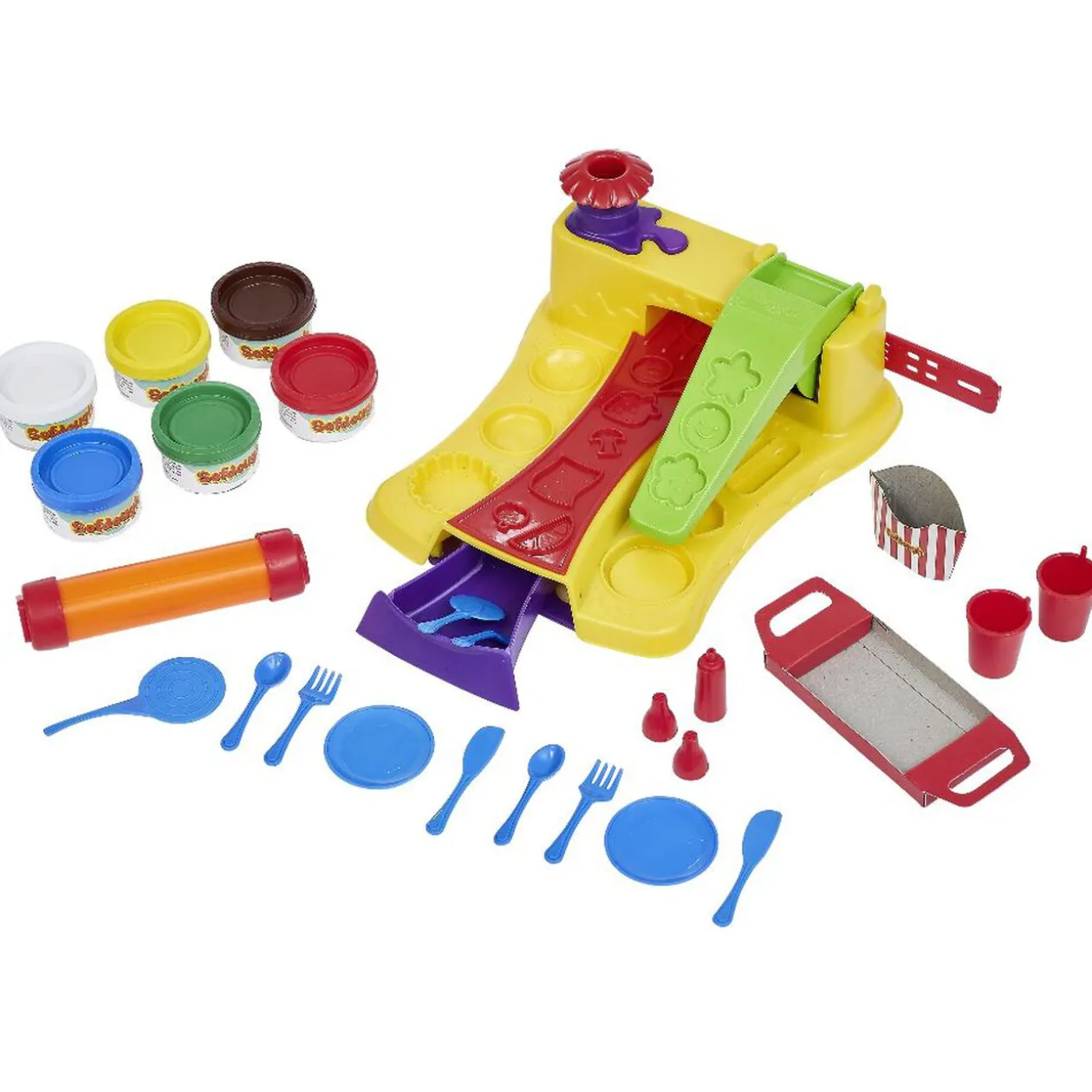 Kit de pâte à modeler fast food