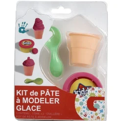 Kit de pâte à modeler glaces