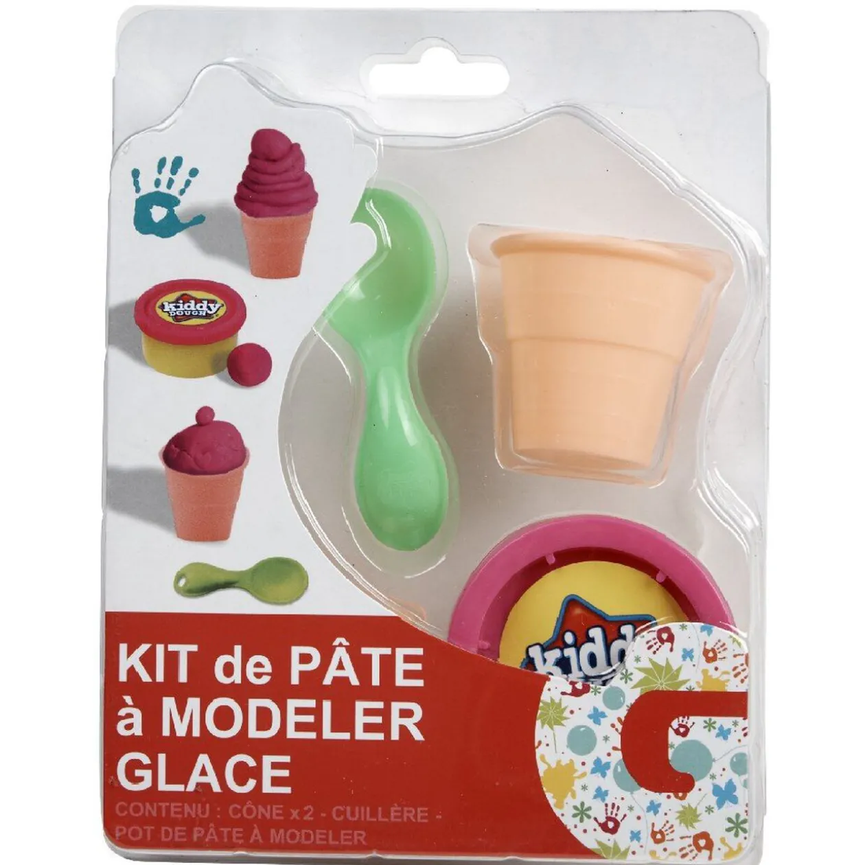 Kit de pâte à modeler glaces