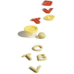 Kit de pâte à modeler lettres