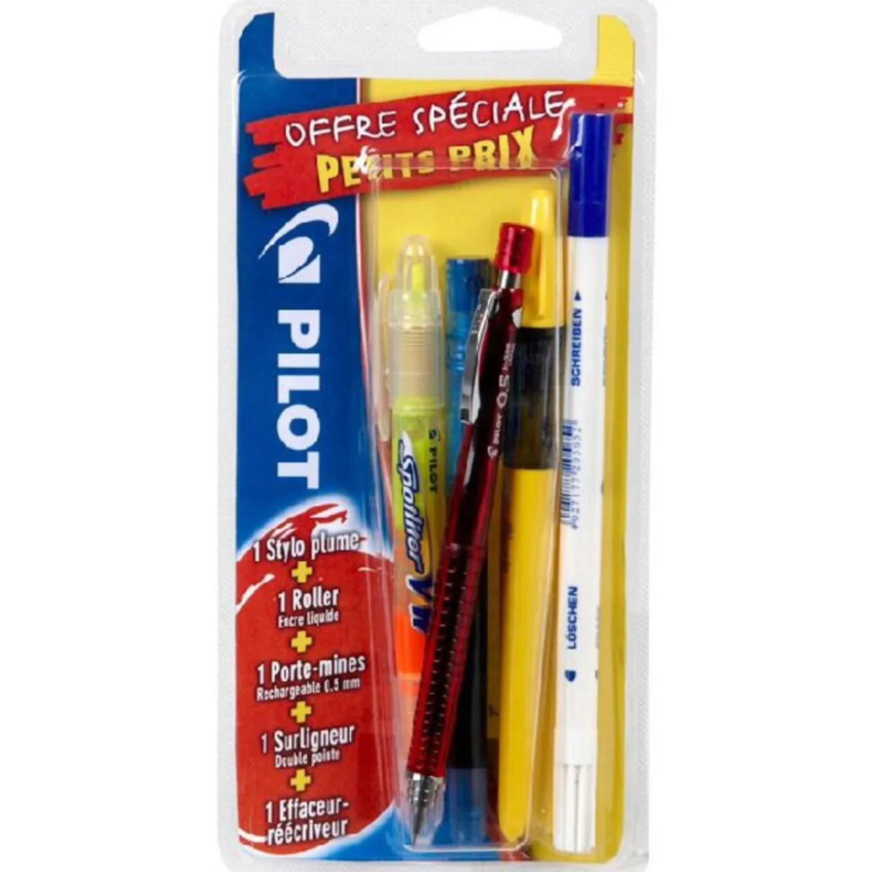 KIT ECRITURE PILOT 5 PIECES