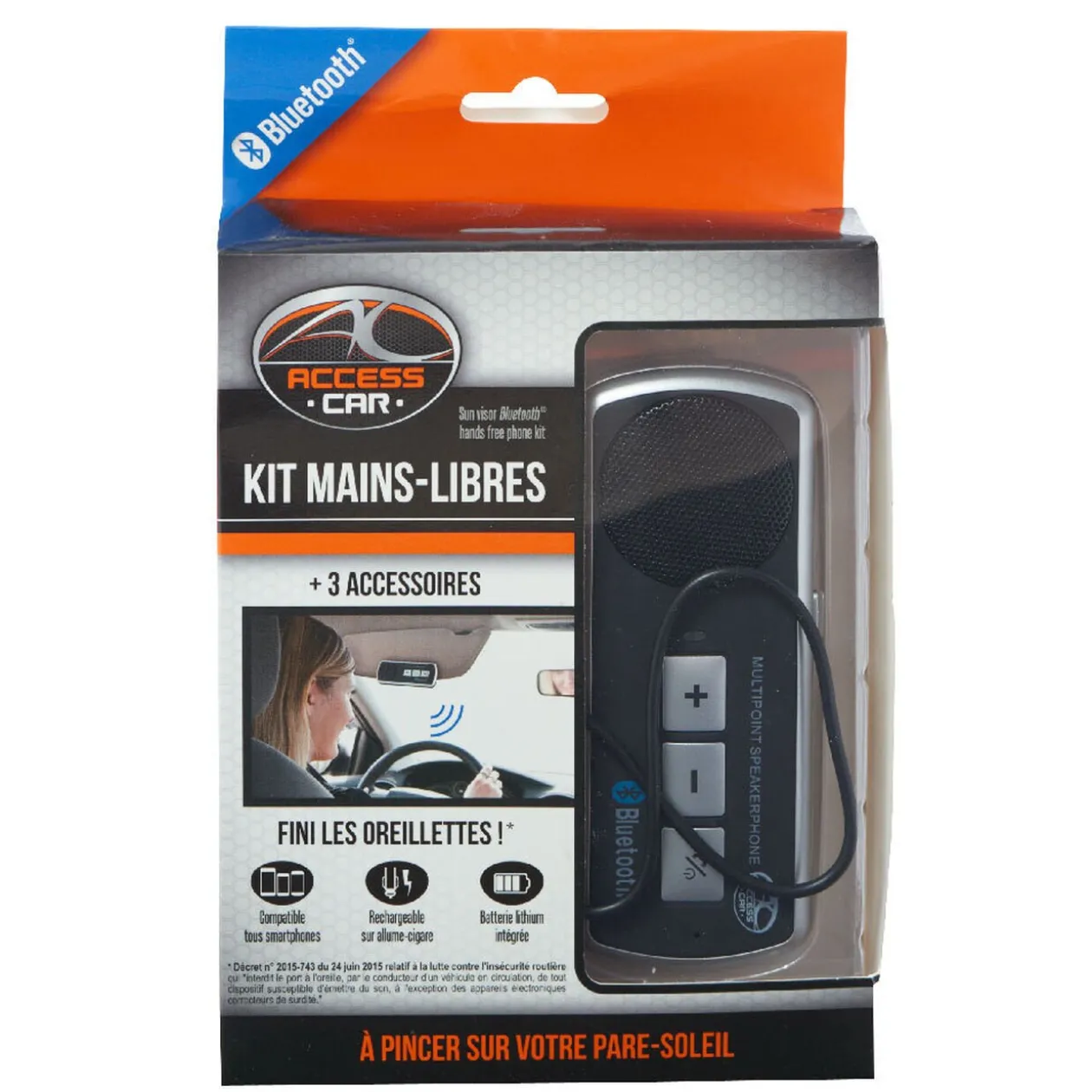 Kit mains libres Bluetooth