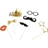 Kit photo booth nouvel an 15 pcs