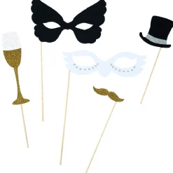 Kit photo booth nouvel an 15 pcs