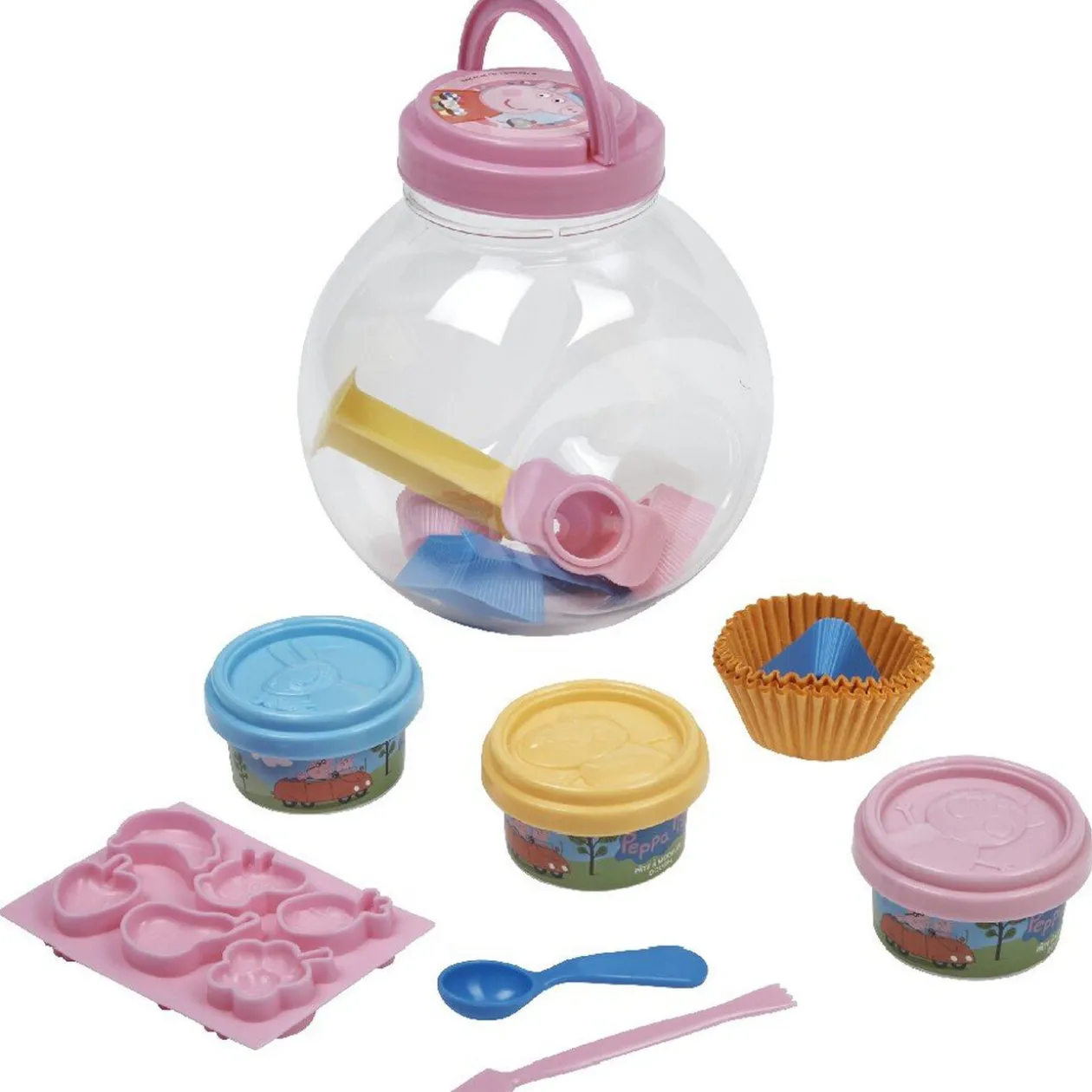 Kit pâte à modeler cupcakes Peppa Pig