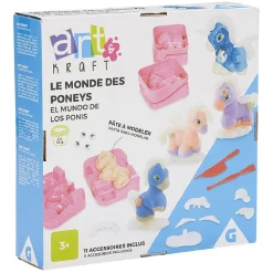 Kit pâte à modeler Licorne et Poney