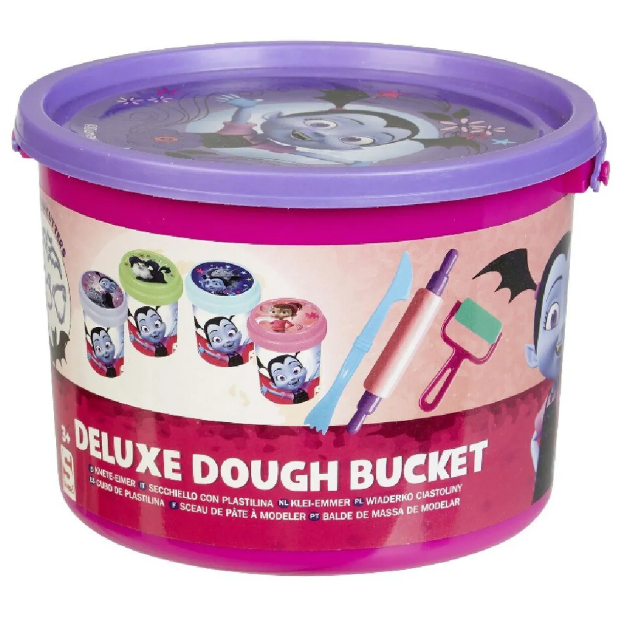 Kit pâte à modeler seau Vampirina Disney Junior 4 pots