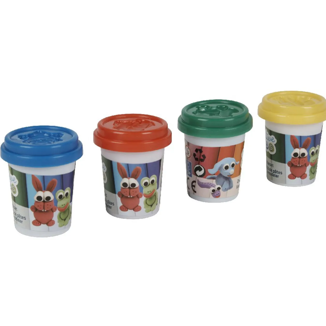 Kit pâtes à modeler 14 pièces