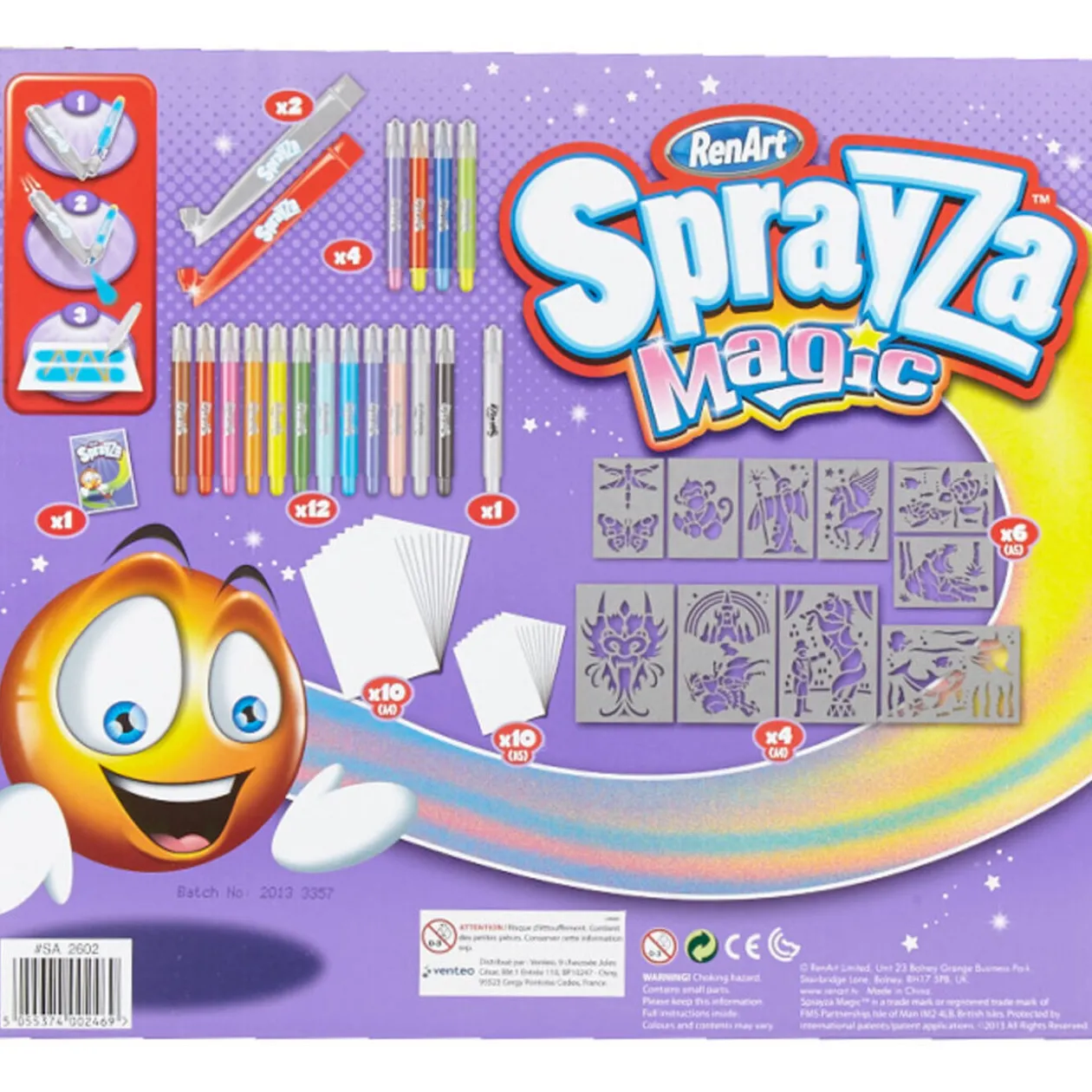 Kit Sprayza Magic dessin d aérographie