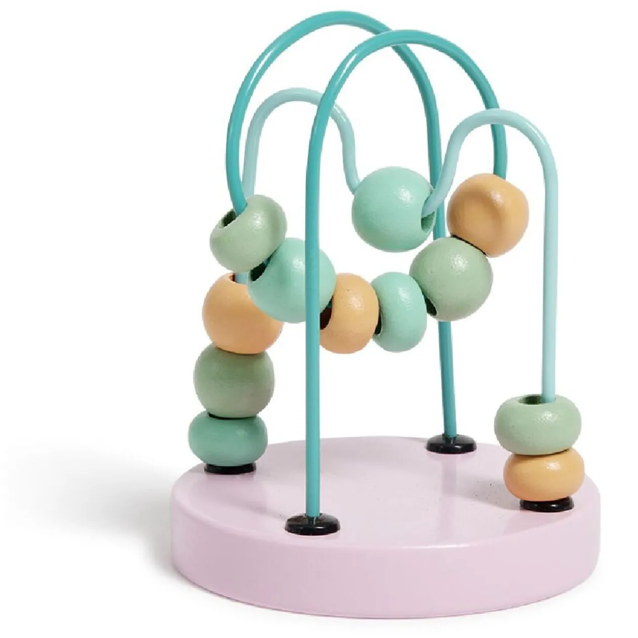 Labyrinthe éveil perles en bois