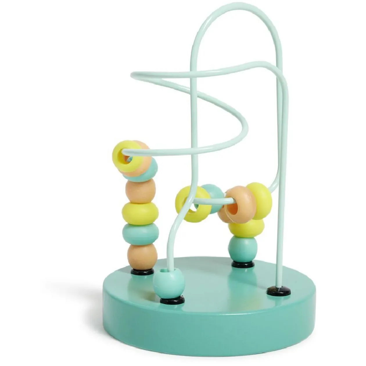 Labyrinthe éveil perles en bois