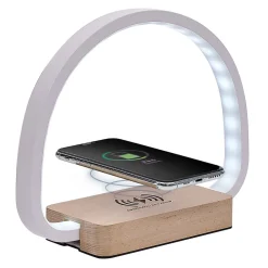 Lampe de bureau tactile 27 LED Homday Xpert 2en1 chargeur sans fil