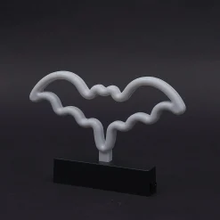 Lampe néon Halloween chauve-souris