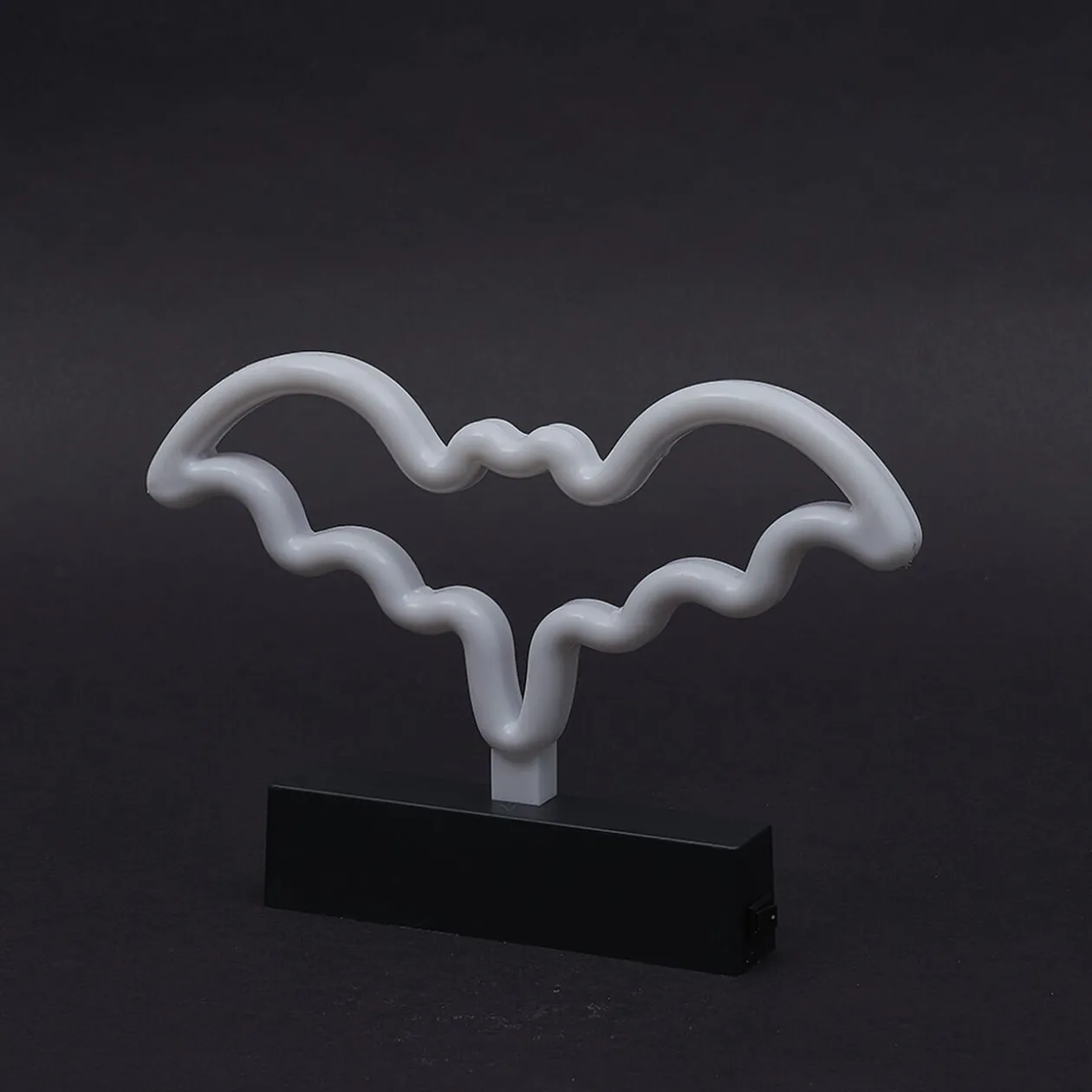 Lampe néon Halloween chauve-souris