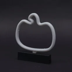 Lampe néon Halloween citrouille