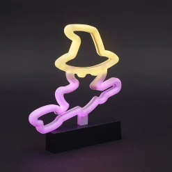 Lampe néon Halloween fantôme H.22,7cm