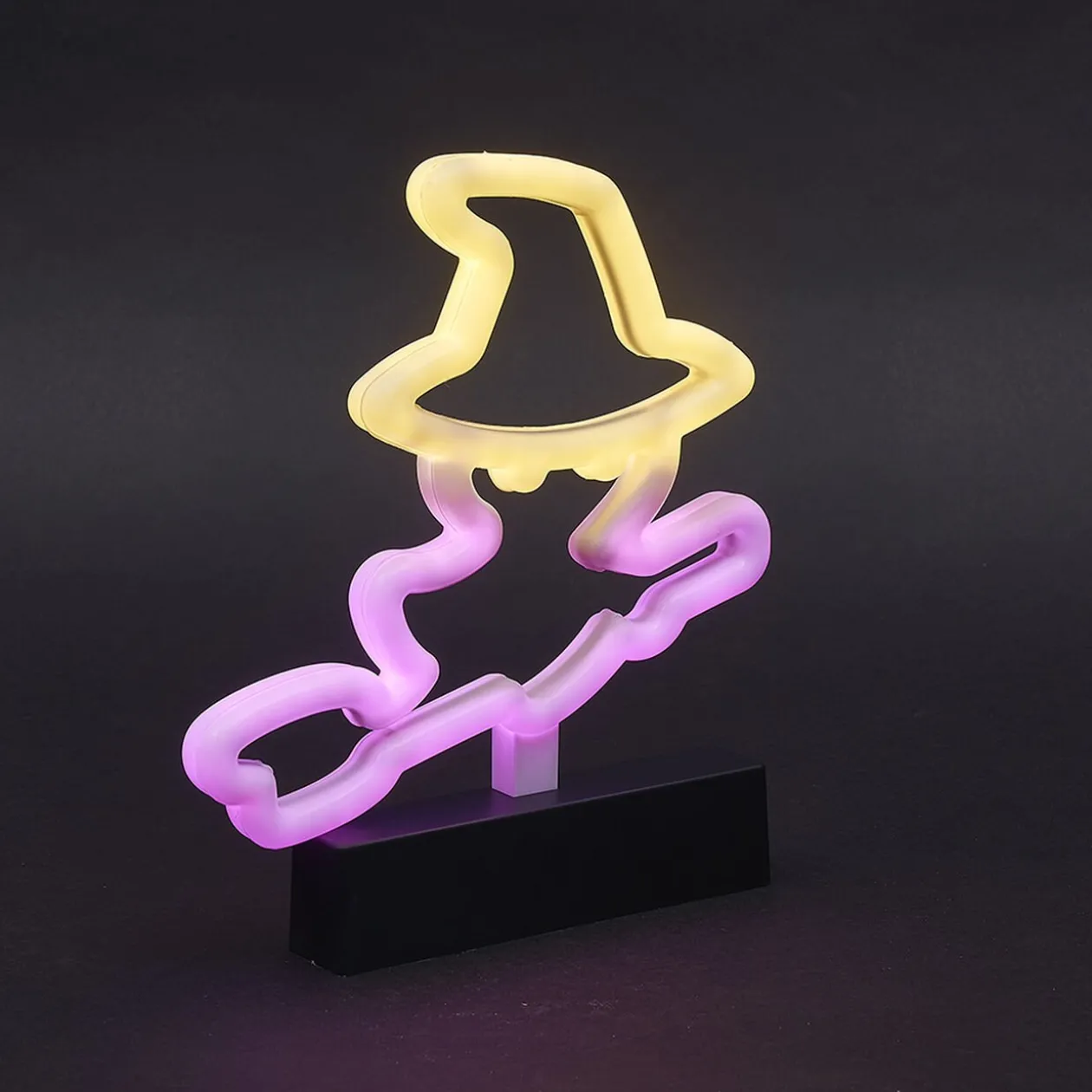 Lampe néon Halloween fantôme H.22,7cm