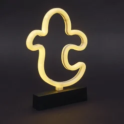 Lampe néon Halloween sorcière H.22cm