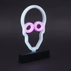 Lampe néon Halloween tête de mort