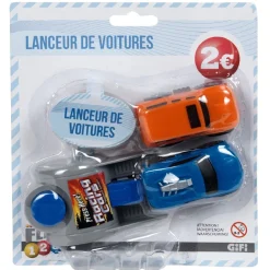 Lanceur de voiture avec 2 voitures