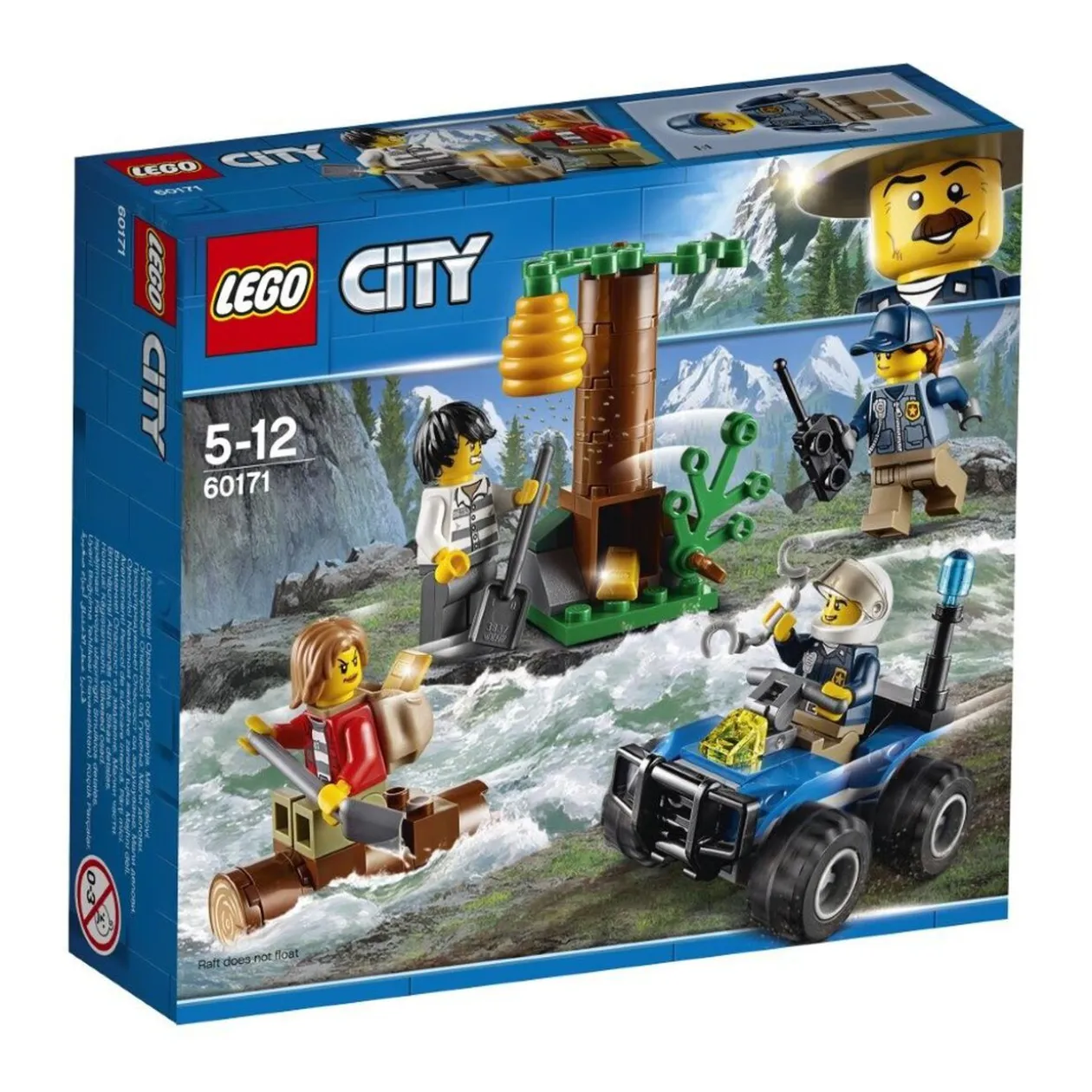 LEGO® City 60171 L'évasion des bandits en montagne