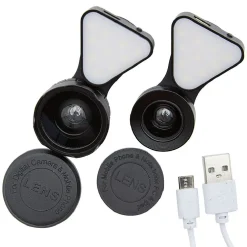 Lentille grand angle 0,65x + 15x macro lens