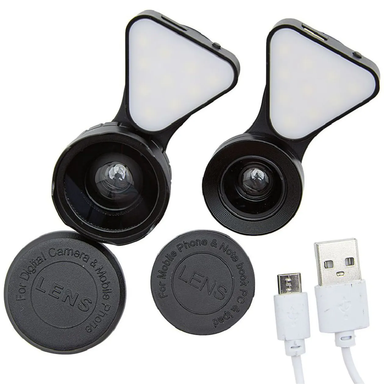 Lentille grand angle 0,65x + 15x macro lens