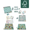 Les jeux des Petits Génies 4 plateaux en bois