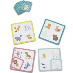 Les jeux des Petits Génies 4 plateaux en bois