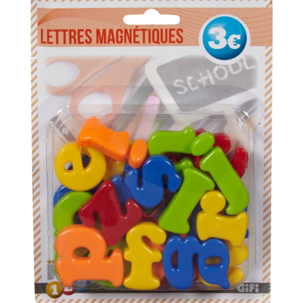 Lettres et chiffres magnétiques