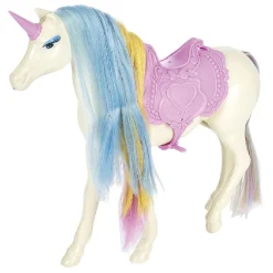 Licorne arc en ciel et sa poupée féerique