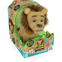 Lion Kokum en peluche interactif
