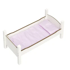 Lit en bois pour poupon