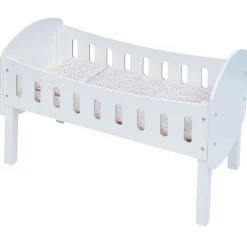 Lit pour poupon en bois