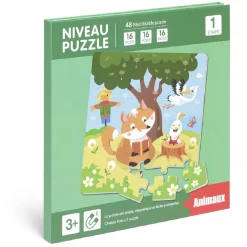 Livre 3 puzzles magnétiques pour enfant